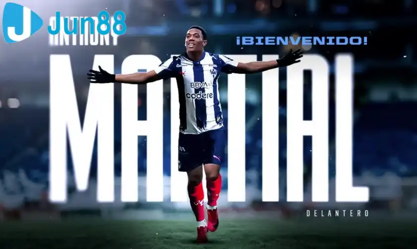 Anthony Martial chính thức gia nhập Monterrey với mức phí 4,5 triệu USD