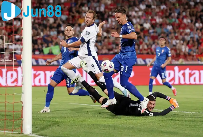 Kane và các đồng đội đã có trận thắng đẳng cấp trước Serbia - Ảnh: @FA Kane và các đồng đội đã có trận thắng đẳng cấp trước Serbia - Ảnh: @FA